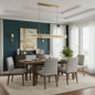 Brach Crystal Rectangular Chandelier