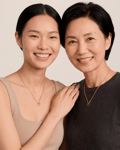 Mother/Daughter Matching Set - “Forever Connected Matching Necklace Set“