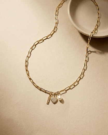Mother's Day Charm Necklace Set