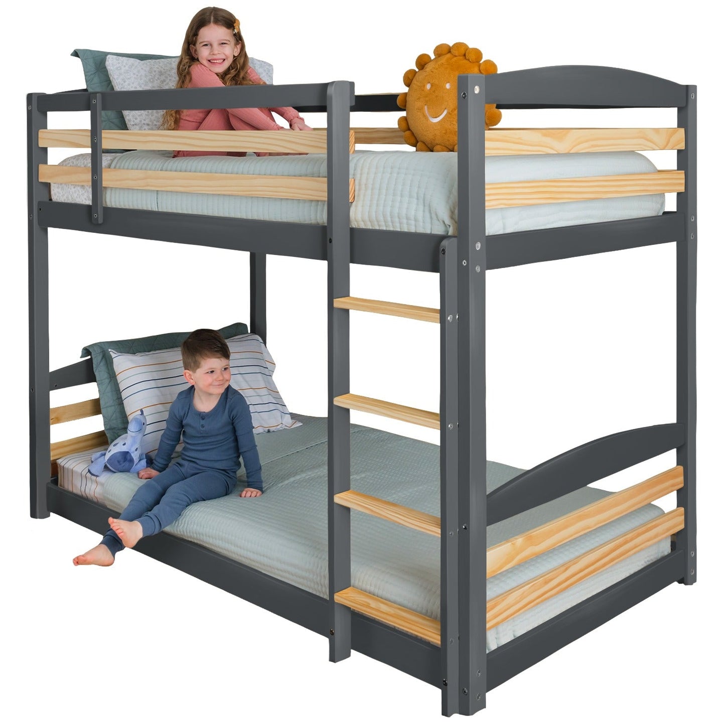 Solid Wood Kids Bunk Bed