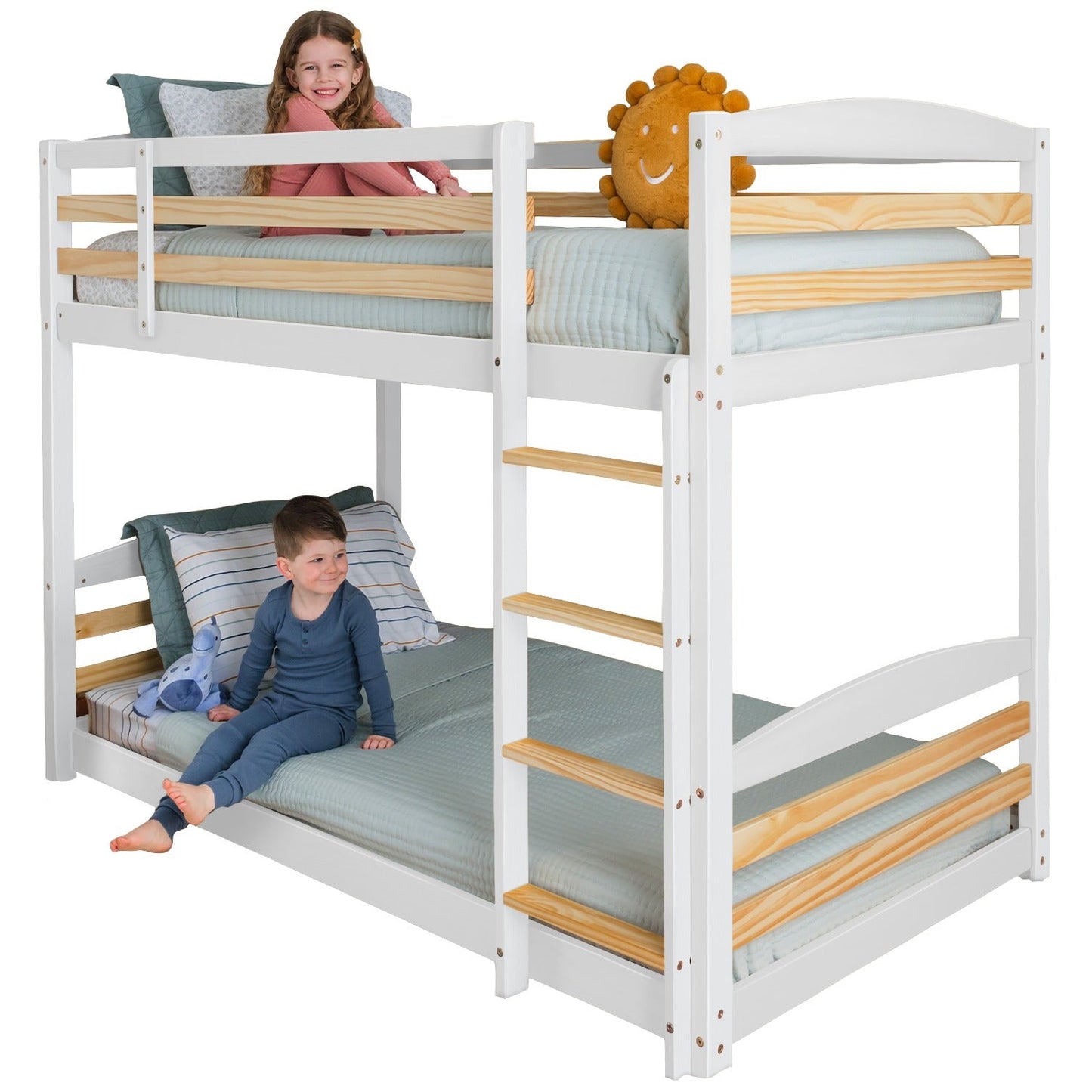Solid Wood Kids Bunk Bed
