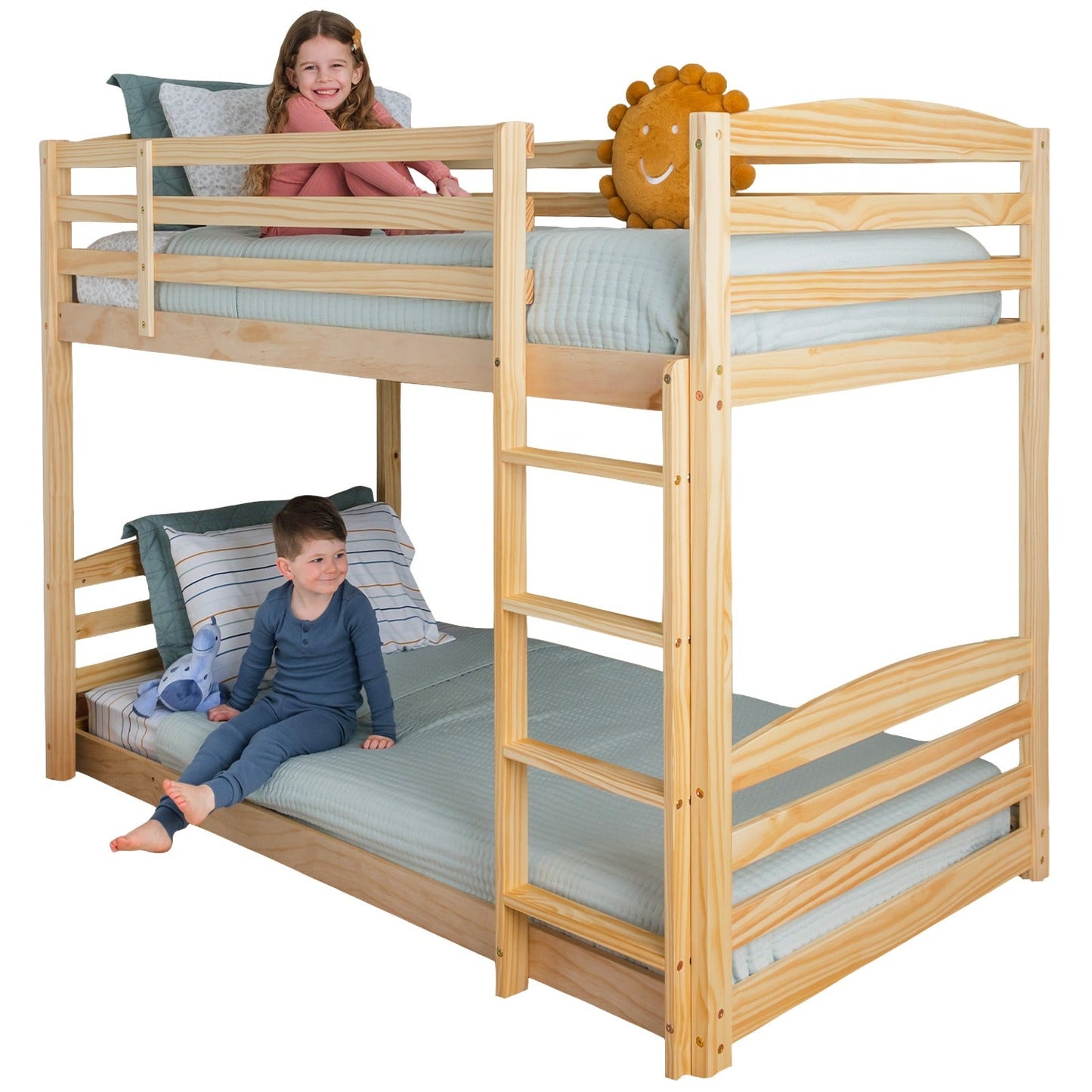 Solid Wood Kids Bunk Bed