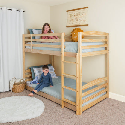 Solid Wood Kids Bunk Bed