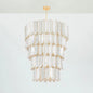 Cartagena Vintage Gold Leaf Chandelier