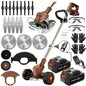 Cordless Electric Lawn Mower 2500W with 2 Batteries & 3 Blades