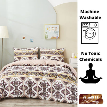 DaDa Bedding Oriental Kilim Persian Duvet Cover Set