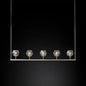 Crystal Ball Linear Chandelier