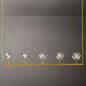 Crystal Ball Linear Chandelier