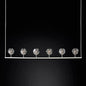Crystal Ball Linear Chandelier