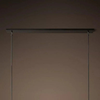 Crystal Ball Linear Chandelier