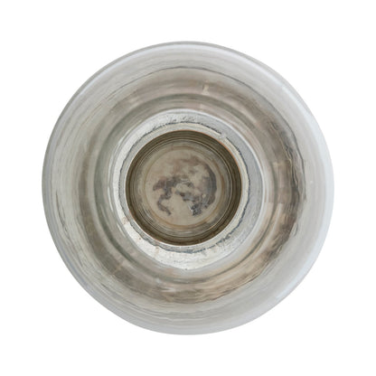 Gold Mercury Glass Hurricane Candle Holder