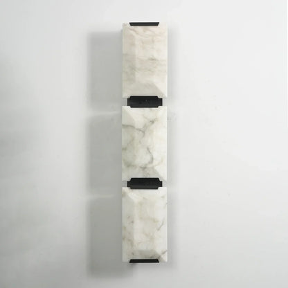 Alabaster Rectangular Wall Lamp
