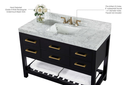 Elizabeth 48" Bath Vanity Set