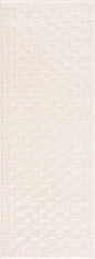 Leryn Ivory Checkered Area Rug