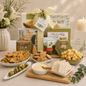 With Sympathy Cutting Board Gift Basket