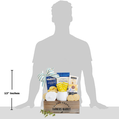 Garden Tea Tray Gift Basket