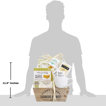 With Sympathy Tea Gift Basket