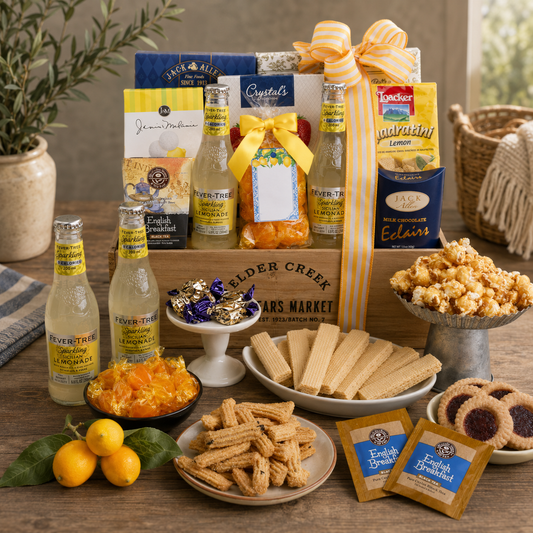 Sunshine is for Lemonade Summer Gift Basket