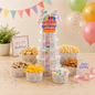 Happy Birthday Gift Tower of Treats