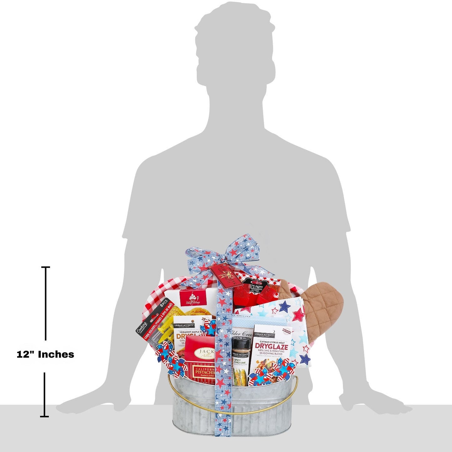 Grillin and Chillin BBQ Gift Basket for Summer