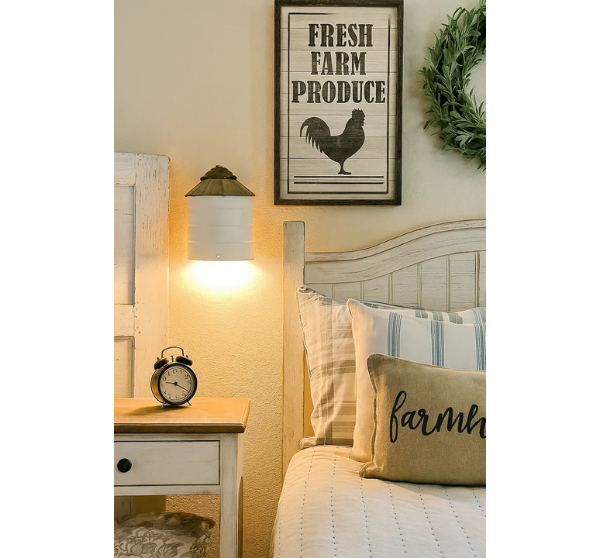 Farmhouse Silo Wall Light