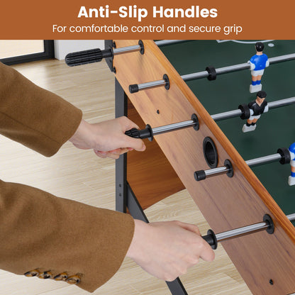 Foosball Table Competition Full Size Soccer Game Table with 22 Players