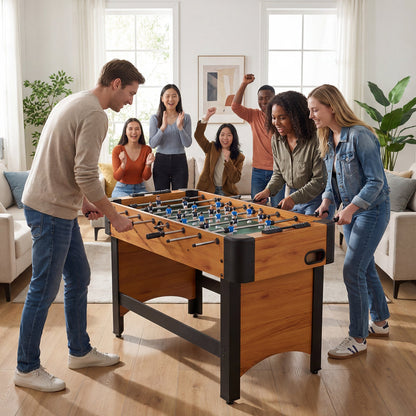 Foosball Table Competition Full Size Soccer Game Table with 22 Players