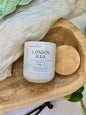London Rain – Natural Clean Burning Coconut Soy Candle