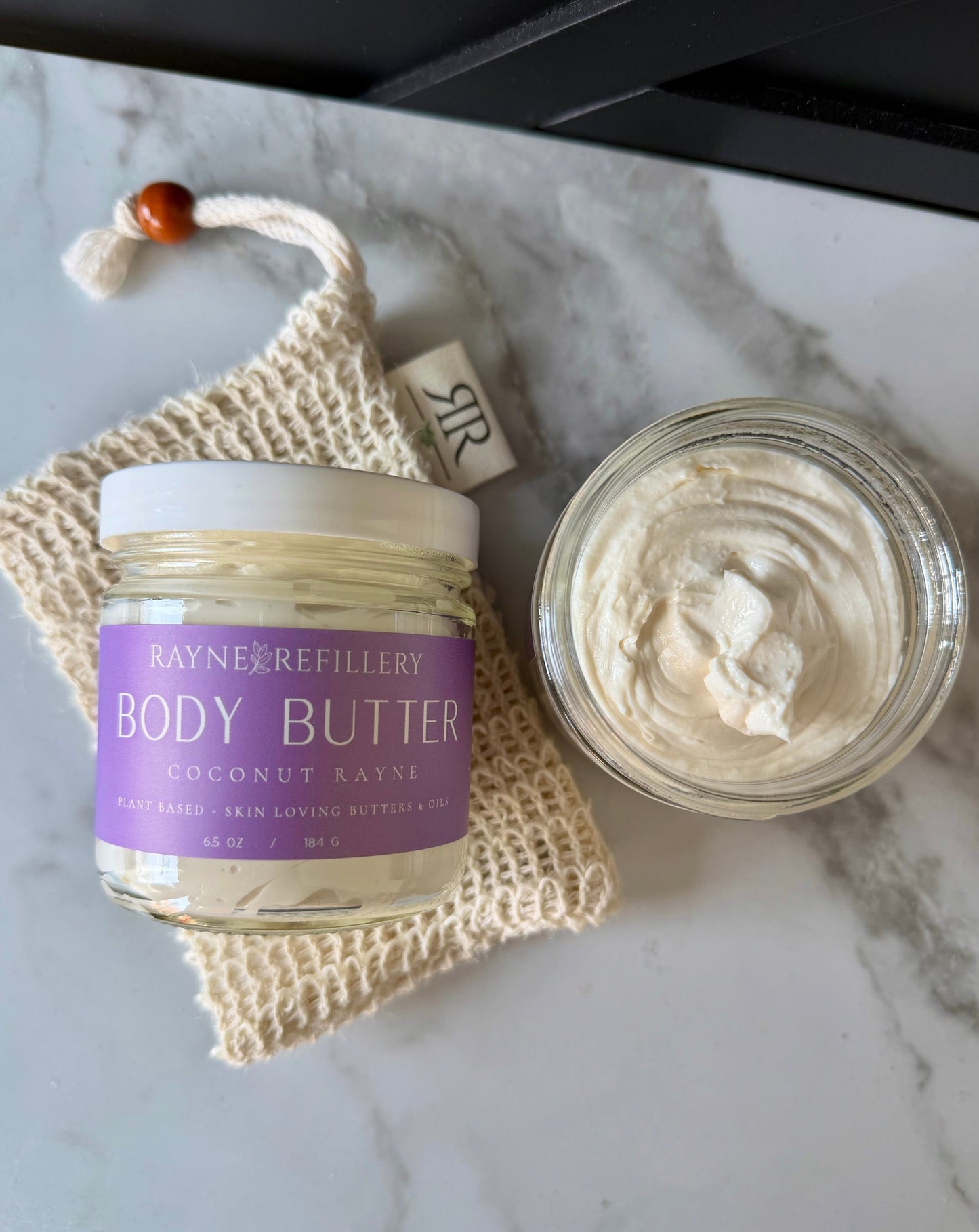 Coconut Rayne Body Butter – Shea Butter & Argan Oil Tropical Moisturizer