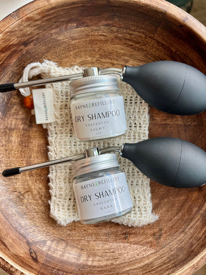 Non-Aerosol Dry Shampoo - Refillable Eco-Friendly Hair Refresher