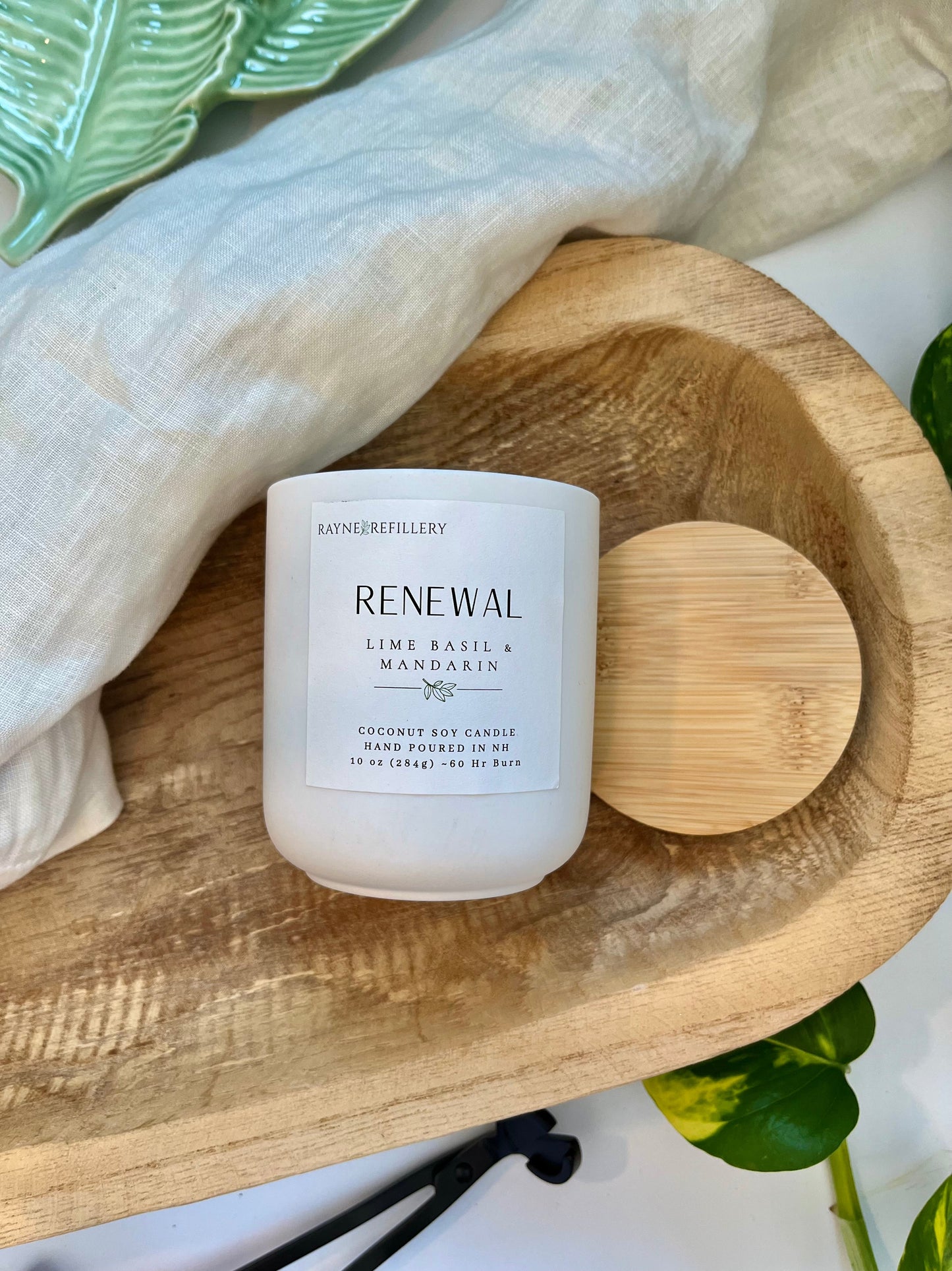 Renewal – Handmade Natural Coconut Soy Candle