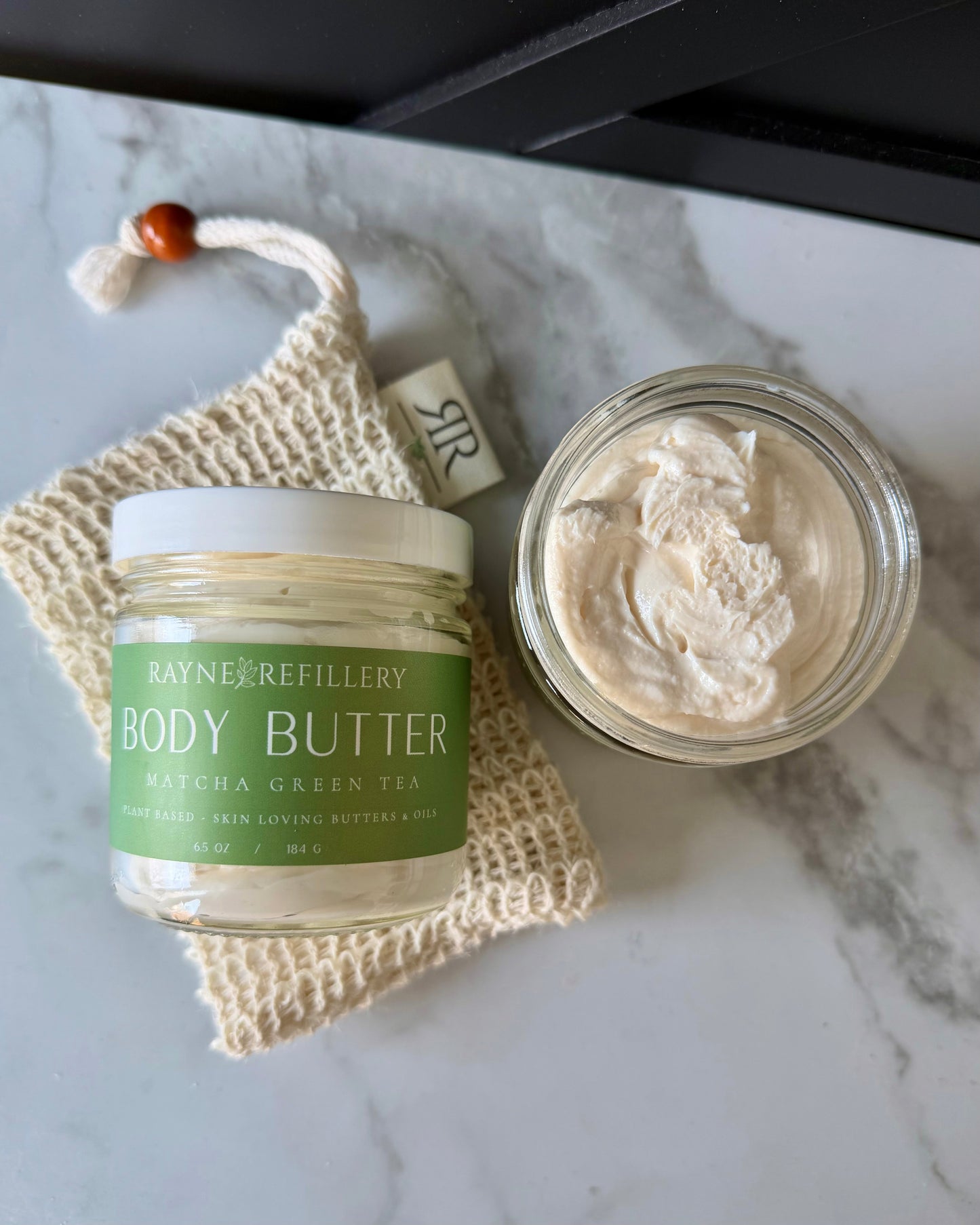 Matcha Green Tea Body Butter – Shea Butter & Argan Oil Antioxidant Moisturizer