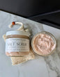 Pink Himalayan Salt Scrub - Whipped Exfoliating Body Scrub Ozone & Freesia