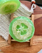Loofah Soap Bar – Cucumber & Green Tea | Exfoliating Vegan Soap