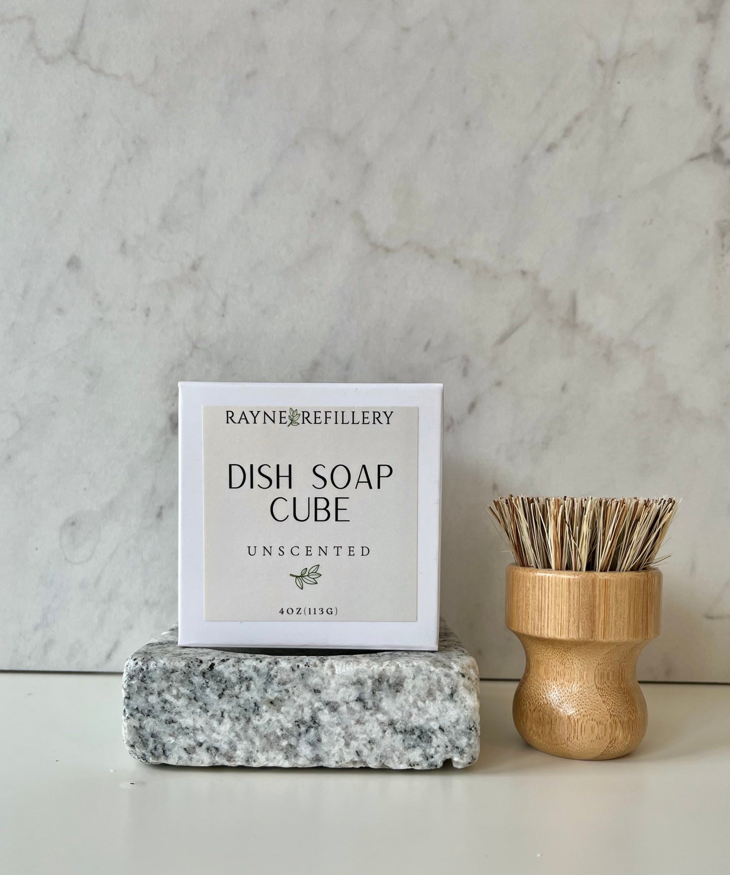 Solid Dish Soap Bar - Zero-Waste Organic Dish Washing Cube