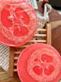 Loofah Soap Bar – Peach & Vanilla | Natural Exfoliating Soap