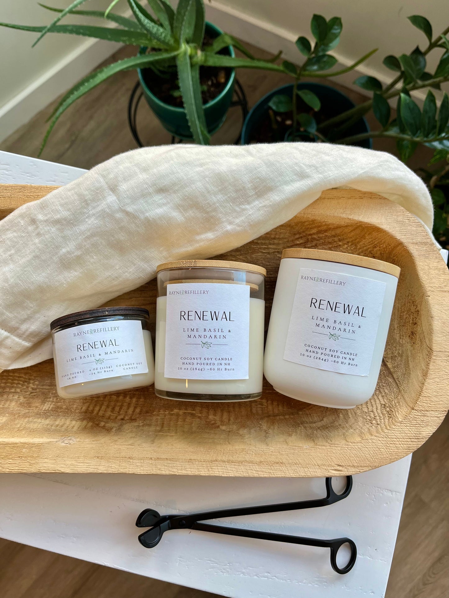 Renewal – Handmade Natural Coconut Soy Candle