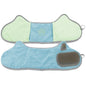 Pet Life ® 'Bryer' 2-in-1 Hand-Inserted Microfiber Pet Grooming Towel and Brush