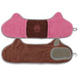Pet Life ® 'Bryer' 2-in-1 Hand-Inserted Microfiber Pet Grooming Towel and Brush