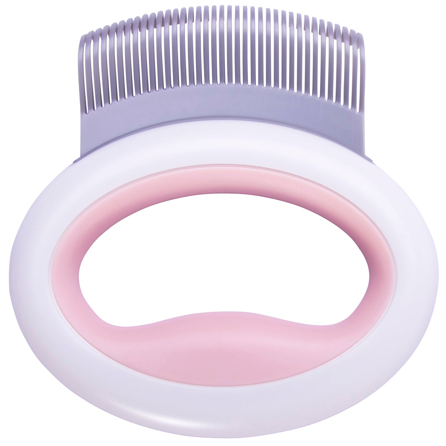 Pet Life ® 'Knuckler' Handheld Travel Flexible Grooming Pet Rake Comb