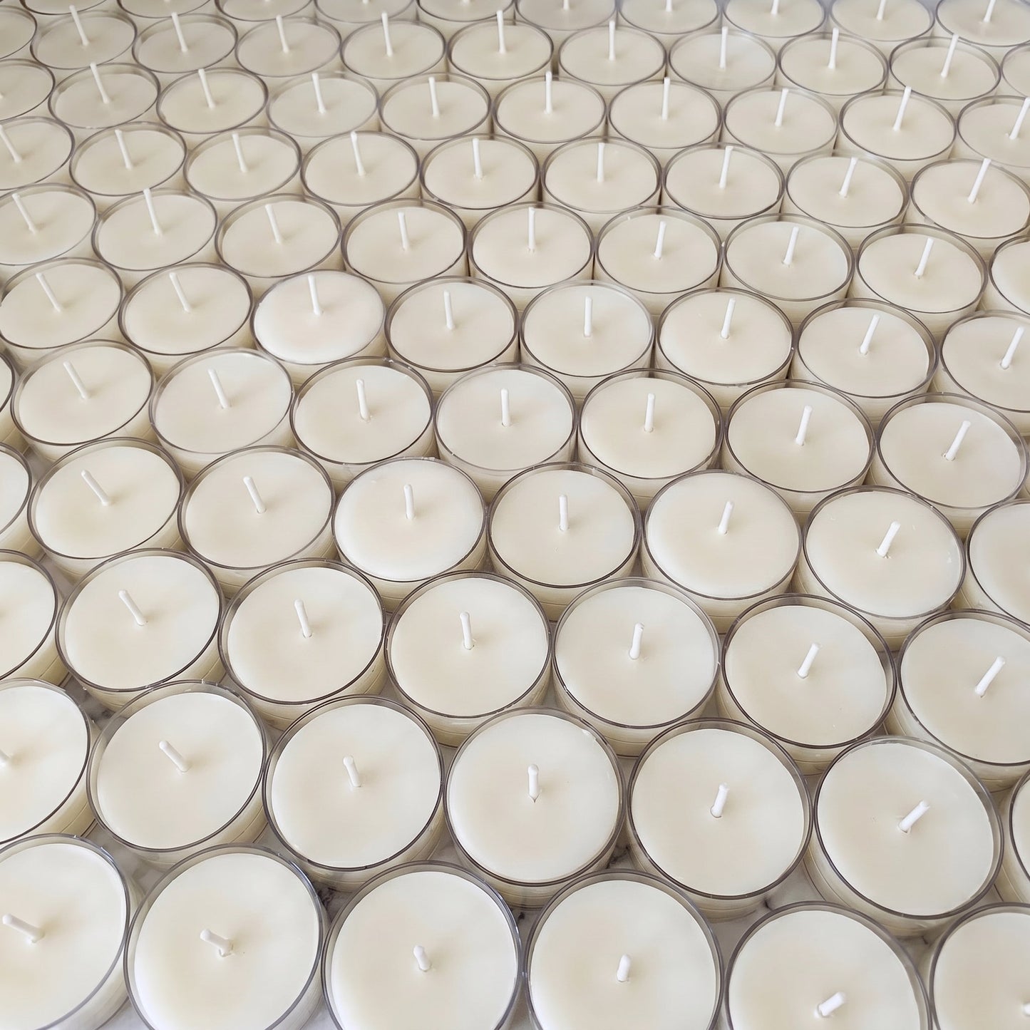 White Tealight Beeswax Candles