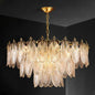 Golden Foliage Crystal Chandelier