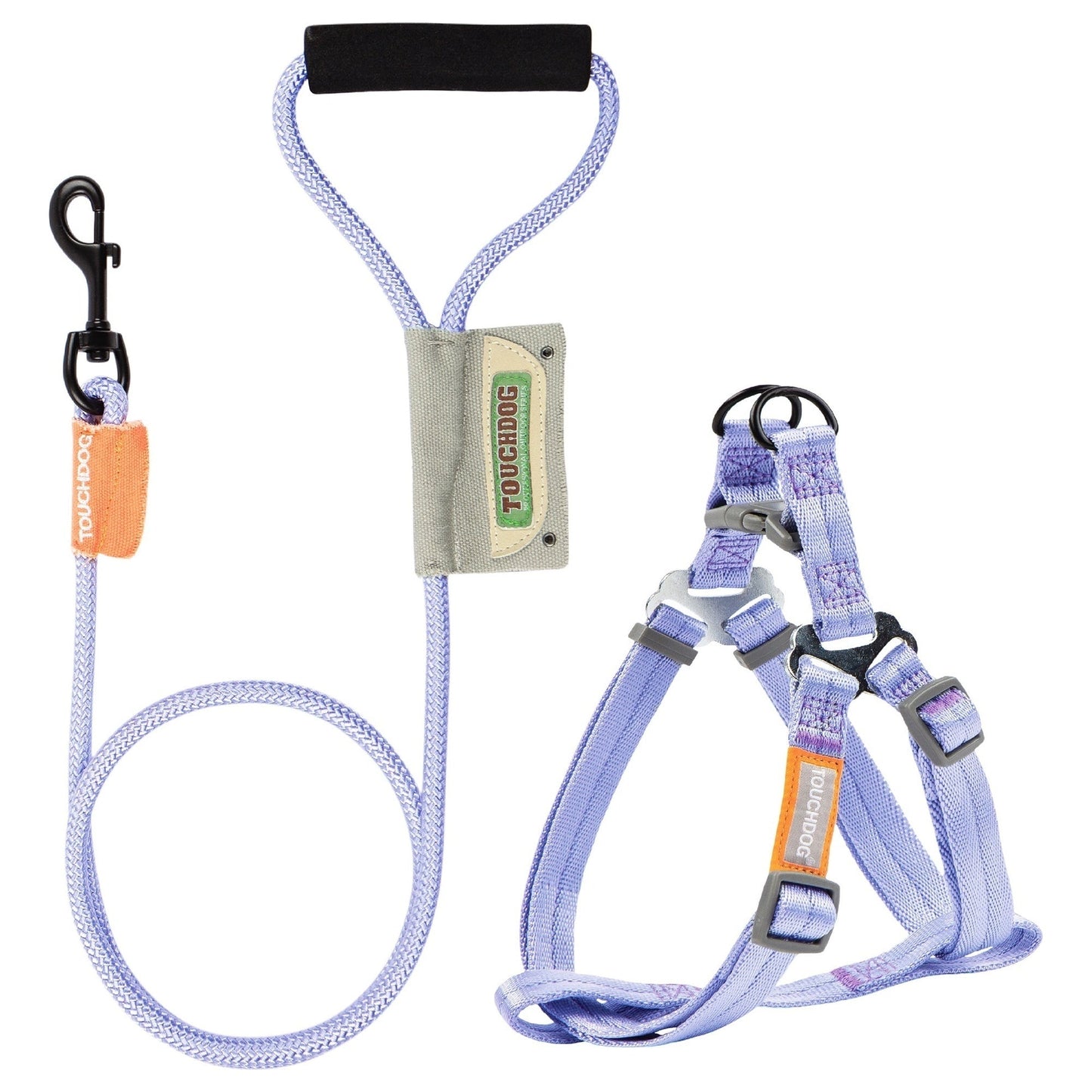 Touchdog ® 'Macaron' 2-in-1 Durable Nylon Dog Harness and Leash