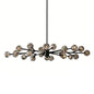 Hand-Cut Crystal Orb Branching Chandelier