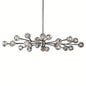Hand-Cut Crystal Orb Branching Chandelier