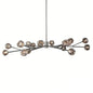 Hand-Cut Crystal Orb Branching Chandelier