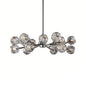 Hand-Cut Crystal Orb Branching Chandelier
