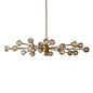 Hand-Cut Crystal Orb Branching Chandelier