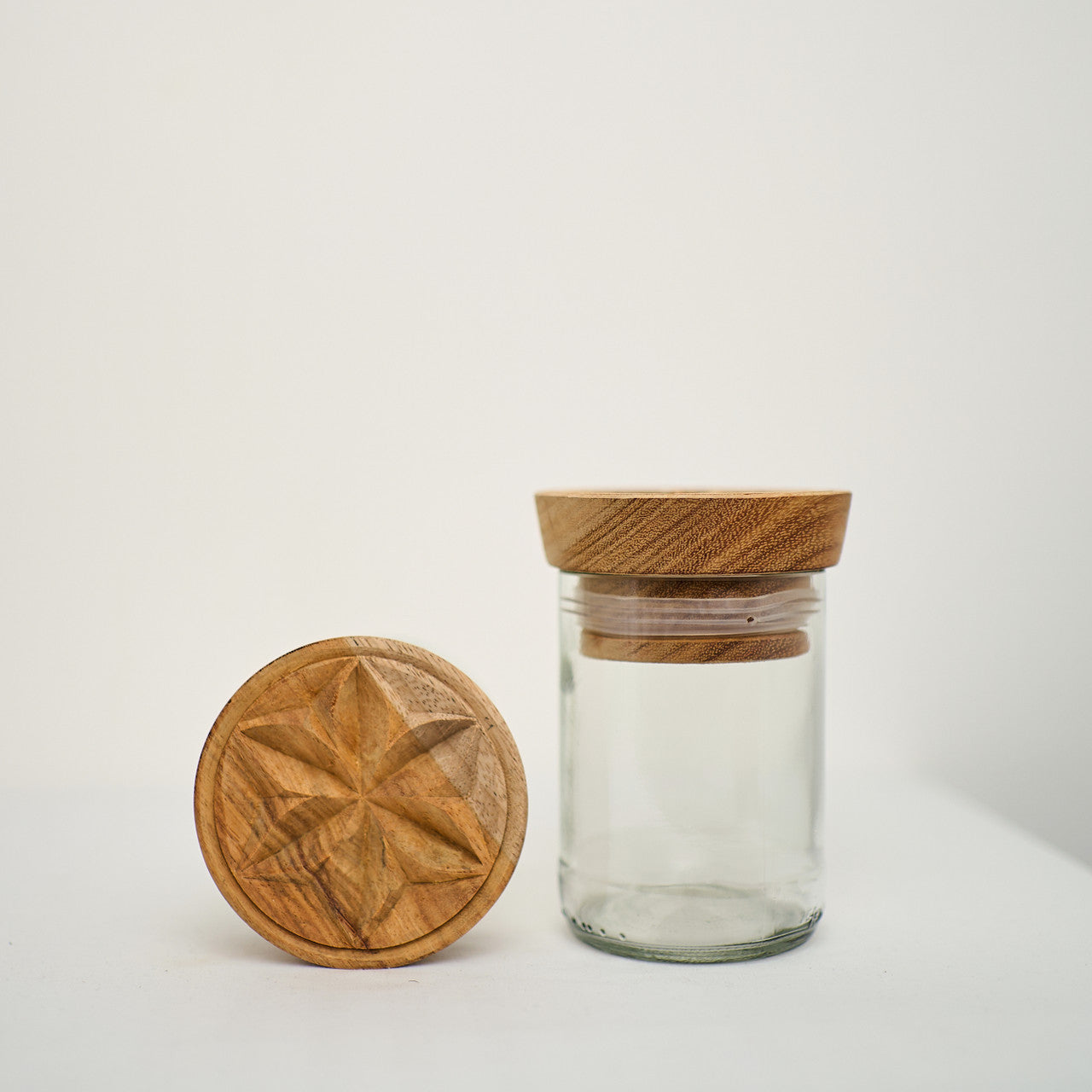 Hiliki Jar - Clear - Medium (set of 2)