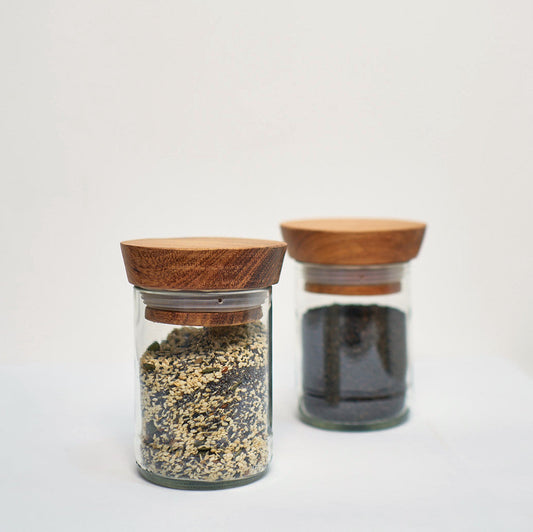 Hiliki Jar - Clear - Medium (set of 2)
